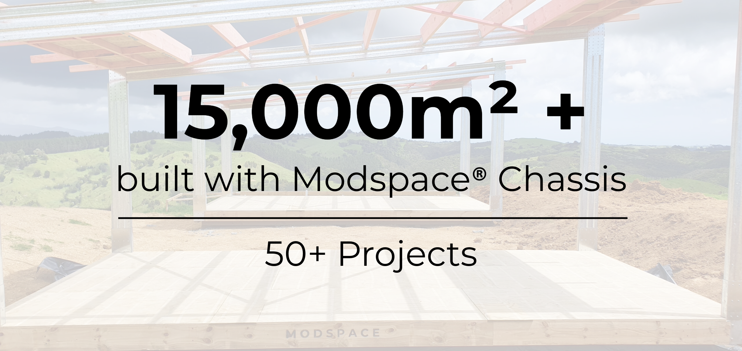 Modspace® Chassis 15,000m² built